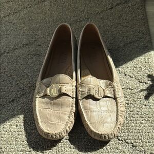 Ralph Lauren Women's Tan Loafers